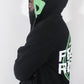 "FEDERAL RESERVE" FULL-ZIP HOODIE [SLIME GREEN]