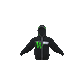 "FEDERAL RESERVE" FULL-ZIP HOODIE [SLIME GREEN]
